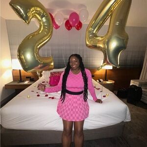 JoyLab Pink Tennis Set